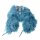 Tibet Lammfell Boa Schal JAY20 Wasserblau 10x140cm