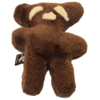 Teddy-Fred kuscheliges Lammfell Koala Schmusetier Braun
