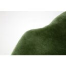 Lammfell Tierform Teppich MEDLAM-NW kurzwollig (geschoren 12mm) Grün 90 / 100 cm