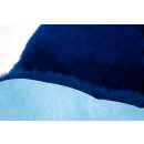 Lammfell Tierform Teppich MEDLAM-NW kurzwollig (geschoren 12mm) Marine (blau) 90 / 100 cm