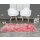 Tibetlamm Teppich Läufer 120x60cm JYB02 Rosa (Tops) 60x120cm