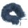 Tibet Lammfell Kurz Schal BOA Kragen 75cm JAY21 Wasserblau