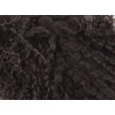 Tibet Lammfell Kurz Schal BOA Kragen 75cm JAY36 Schokolade