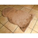 Naturform Lammfell Teppich (geschoren 30mm) 105cm Camel