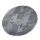 Teppich rund Ø 57cm Merino Lammfell Patchwork Qualität Silber