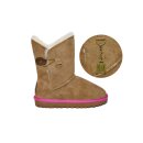 Lammfell Boots "Lara Pink" Optional...