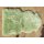 Dekofell XXL Lammfell Teppich hochwollig Mintgrün 135x60cm (1,5-fach)