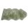 Dekofell XXL Lammfell Teppich hochwollig Mintgrün 135x60cm (1,5-fach)