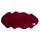 Dekofell XXL Lammfell Teppich hochwollig Bordeaux LWR 1417 135x60cm (1,5-fach)