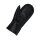 Fäustlinge Faust Handschuhe aus Lammfell mit Nappaleder Schwarz XL