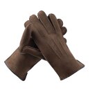 Handschuhe Fingerhandschuhe Luxior Merino Lammfell  BRN M