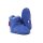 Babyschuhe Lammfell Modell LYON 1-Klett Blau 20/21