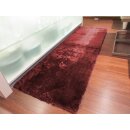 Teppich Lammfell rechteckig Bordeaux 195x60cm
