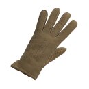 Finger Handschuhe aus Lammfell mit Veloursleder Beige M (8) Handumfang ca.19cm