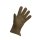 Finger Handschuhe aus Lammfell mit Veloursleder Beige M (8) Handumfang ca.19cm
