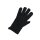 Finger Handschuhe aus Lammfell mit Veloursleder Schwarz M (8) Handumfang ca.19cm
