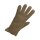 Finger Handschuhe aus Lammfell mit Veloursleder Beige L (9) Handumfang ca.22cm