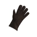 Finger Handschuhe aus Lammfell mit Veloursleder Braun XXL (11) Handumfang ca.26cm