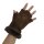 Handschuhe Fingerhandschuhe (fingerlos) Braun S (7) Handumfang ca.17cm