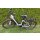 Fahrradsattelbezug aus Lammfell (FSB A) Anthrazit 27x24cm (Gr.0)