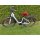 Fahrradsattelbezug aus Lammfell (FSB A) Bordeaux 30x20cm (Gr.1)