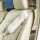 Gurtschoner für Sicherheitsgurte im PKW | Autositzgurtbezug Gurtkissen Schulterpolster Gurt | Echtes Merino Lammfell | Farbe Grün